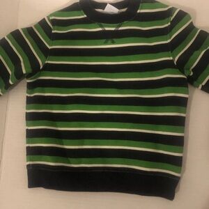 Circo Kids Sweater with Green and Black Stripes